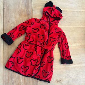 DISNEY | Mickey Mouse Toddler 3T Unisex Boys Girls Bath and Lounge Robe